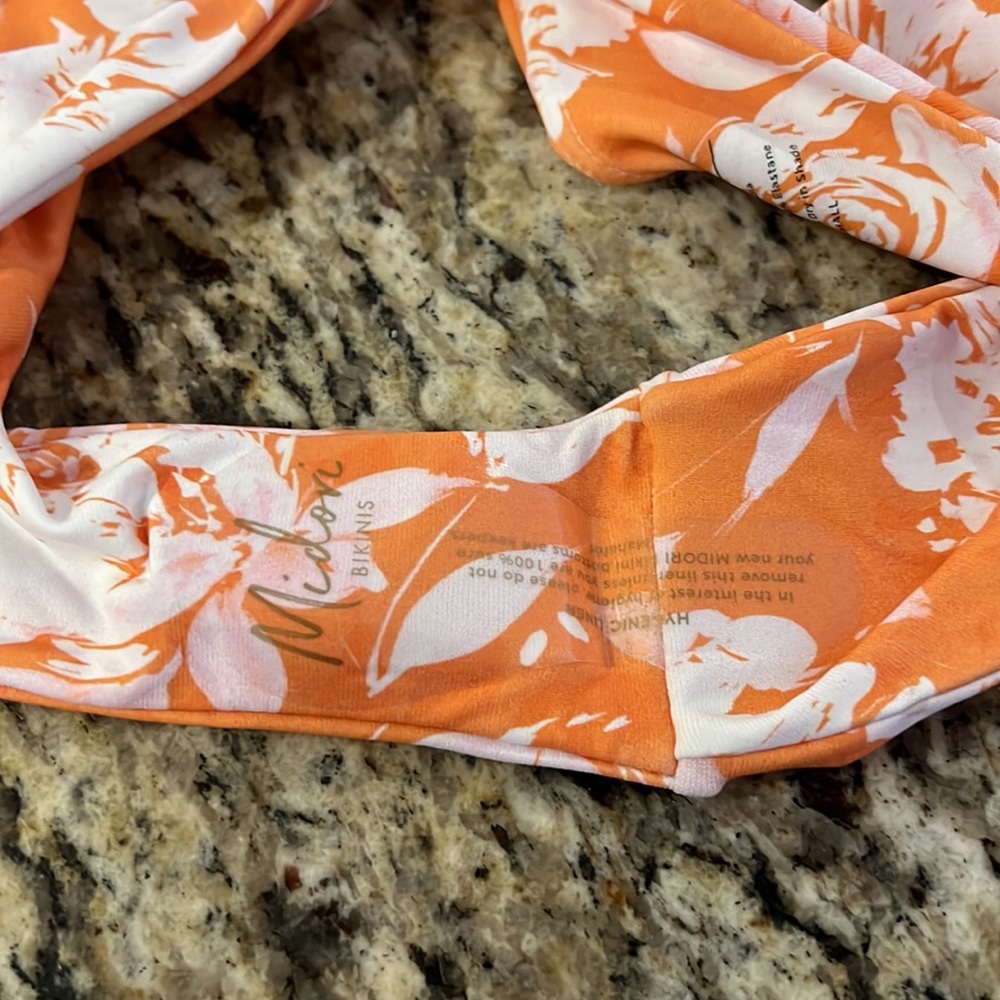 Midori Aulani Parker Bikini Bottoms NWT Sz Small - Picture 3 of 5